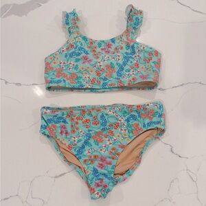 🌈🌈FREE ADD ON🌈🌈 Kids’ JCrew CrewCuts two piece Swimsuit size 8